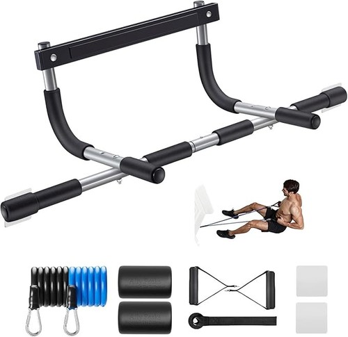 Gym chin pull bar - up,