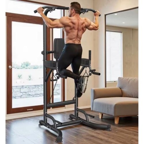 Power tower dip station - dip, pull