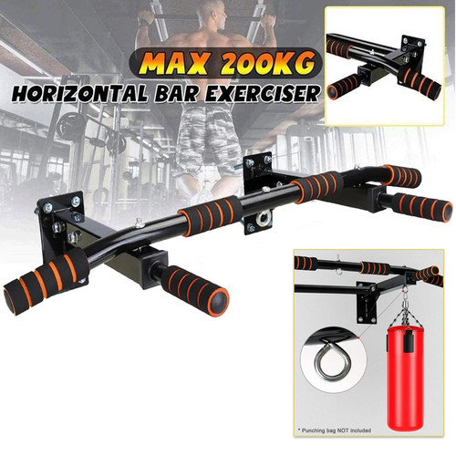 Wall mounted pull chin bar - wall, up