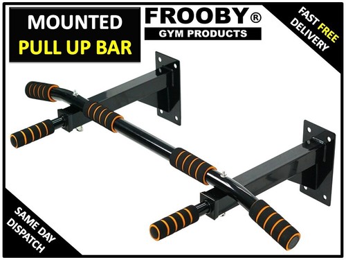 Wall mounted pull bar heavy - mounted, up
