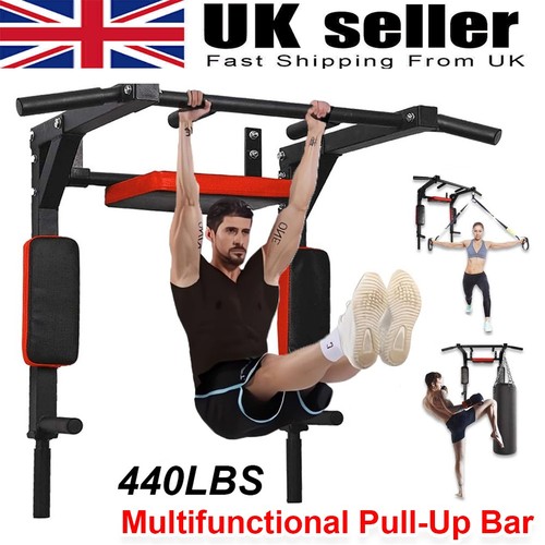 Pull bar wall mounted chin - up,