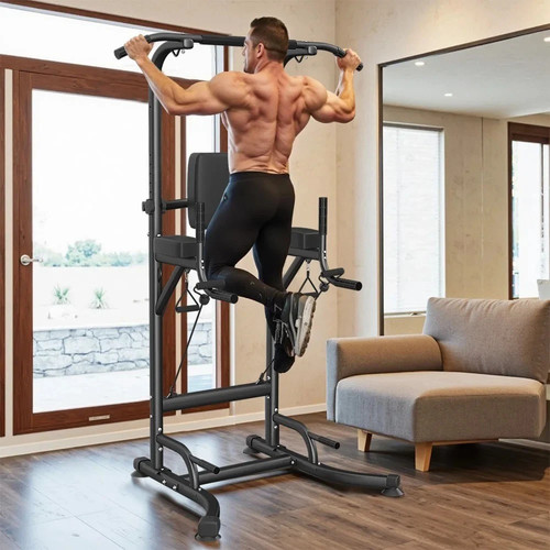 Power tower dip station - station, pull