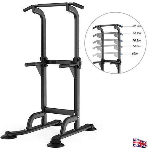 Power tower dip station pull - dip,